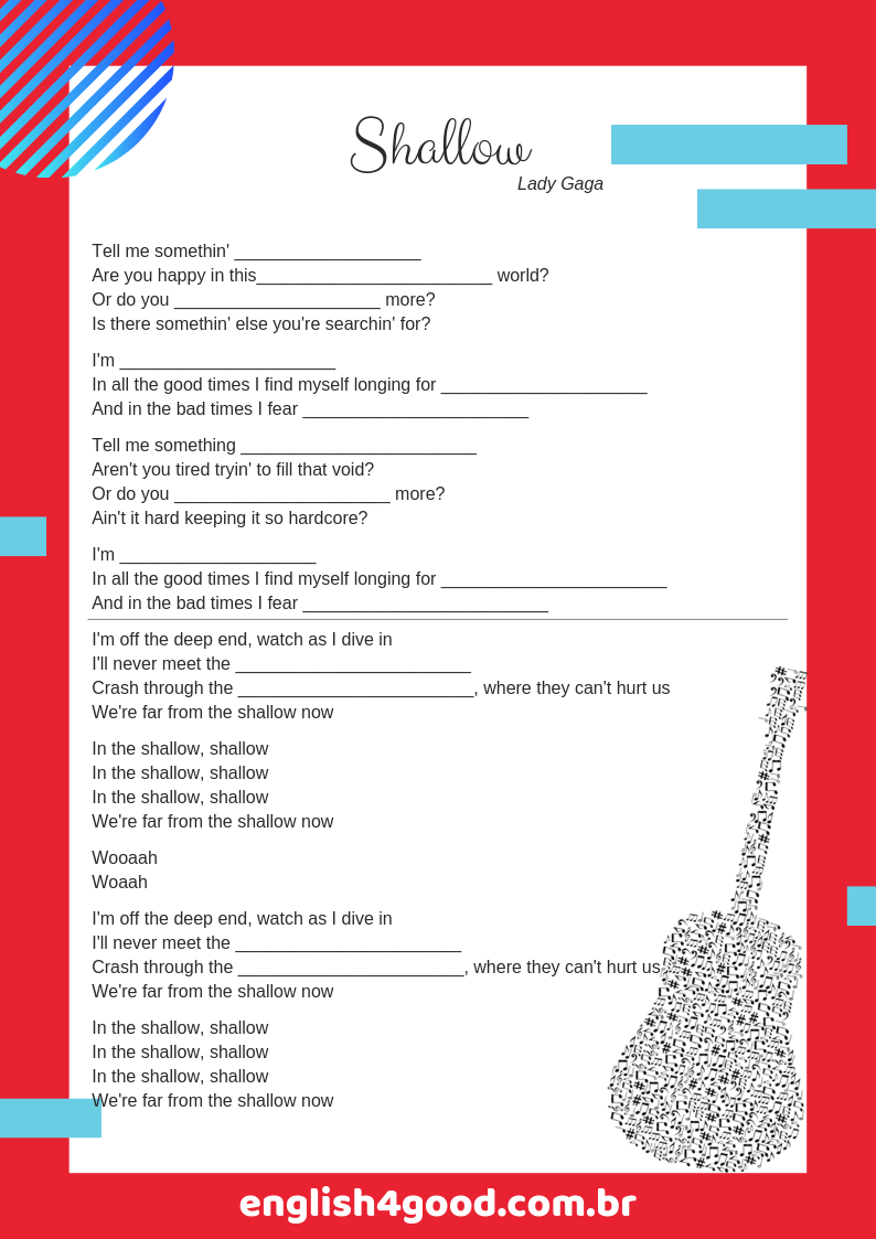 shallow-english4good-shallow-listening-worksheet