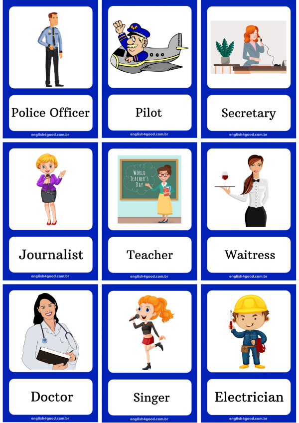 Jobs Flashcards Download