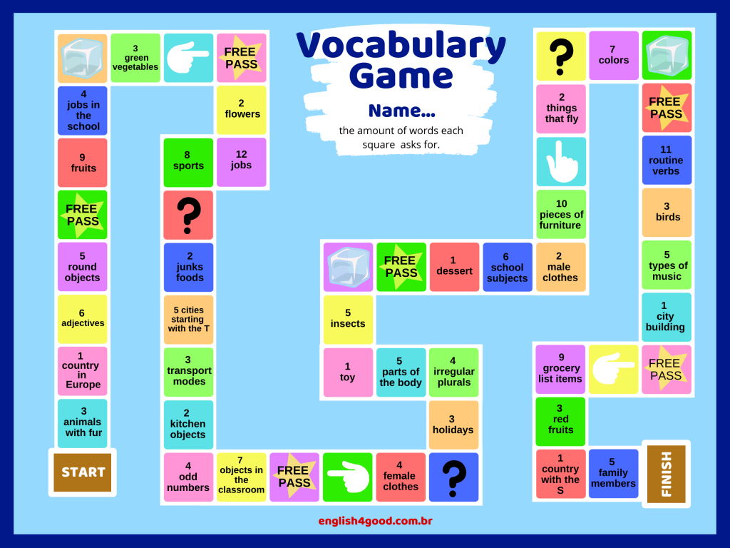 Vocabulary Game English4Good Time To Practice   Vocabulary Game Name  Min 2 1024x768 