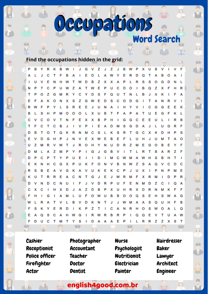 Download Word Search on CAÇA- PALAVRAS